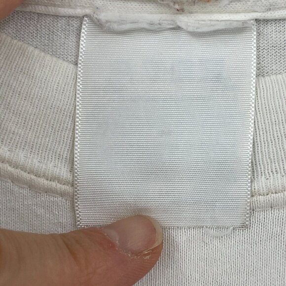 Vintage 2002 Salt Lake City Olympics Adult L Double Sided T-Shirt Tee Distressed - Picture 12 of 13